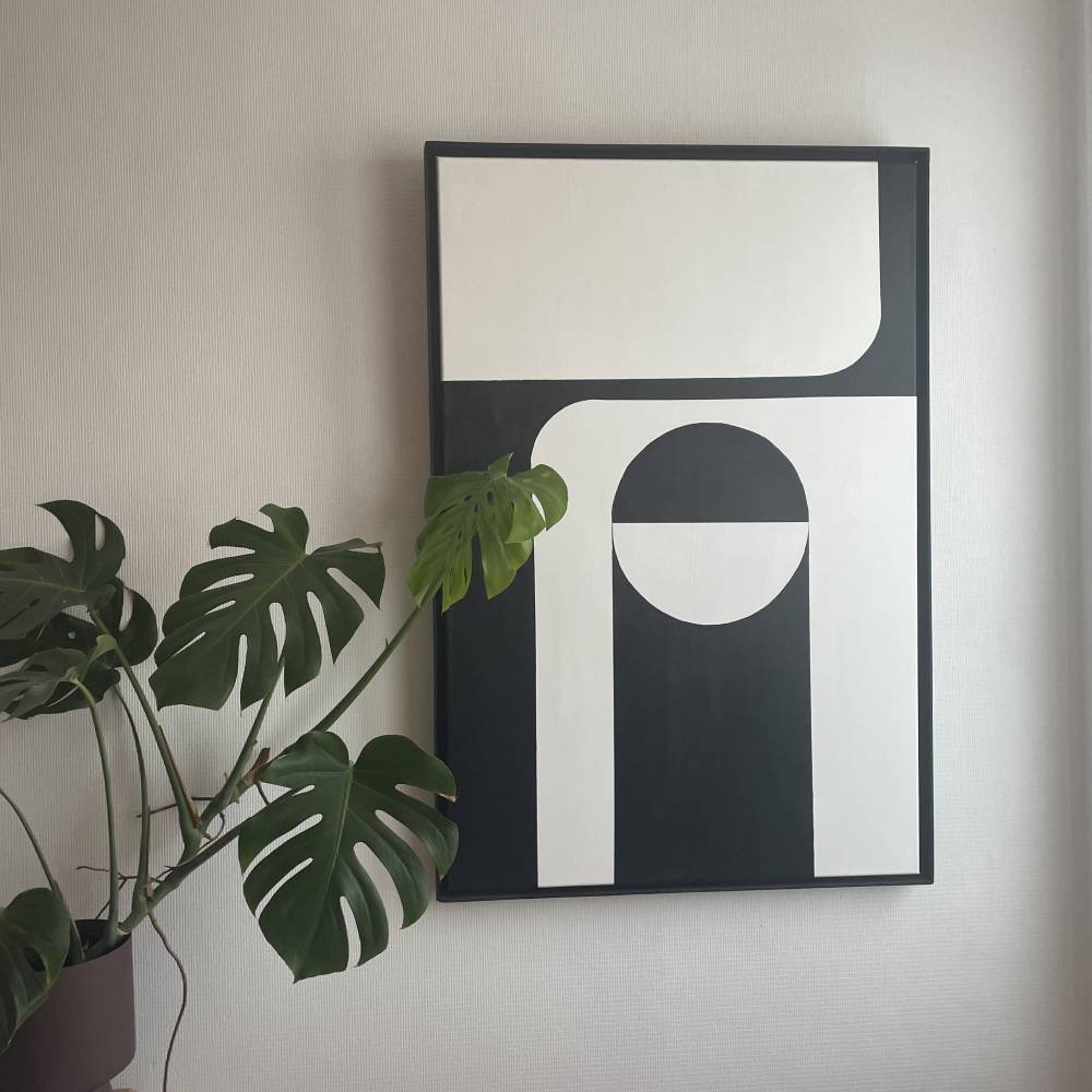 Schilderij bij oma